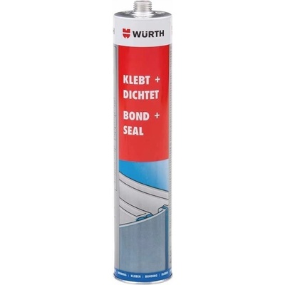Würth Lepidlo a tmel K+D polyuretanový univerzální černý 300 ml