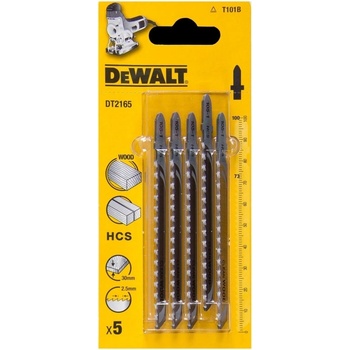 DeWALT DT2165 HCS pilový plátek 100 mm pro jemné řezy ve dřevě 5ks