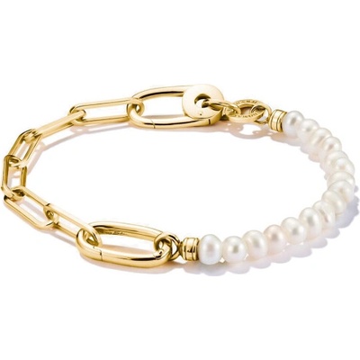 THOMAS SABO CONNECT náramek Pearls with connect link gold-plated C1209-430-14