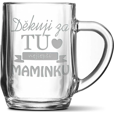 Sablio Půllitr Děkuju za tu nejlepší maminku 500 ml