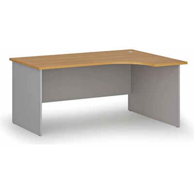 B2B Partner PRIMO GRAY 160x120 cm pravý šedá/buk 6131270