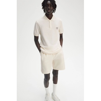Fred Perry Блуза с яка Fred Perry Men's Club Back Print Short Sleeve Polo Shirt - Ecru 560