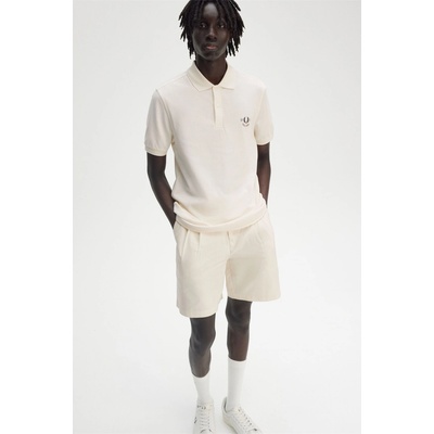 Fred Perry Блуза с яка Fred Perry Men's Club Back Print Short Sleeve Polo Shirt - Ecru 560
