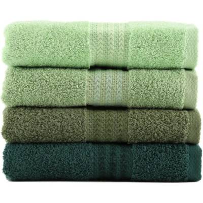 Foutastic ručník zelená 4x střední ručník 50x90