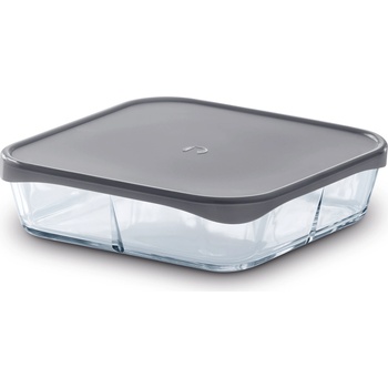 Rosendahl Капак за огнеупорни съдове Grand Cru квадратен 24, 5 см сив (36307)