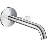 Hansgrohe One - Смесител за мивка за вграждане с изпразнител, EcoSmart, хром 48112000 (48112000)