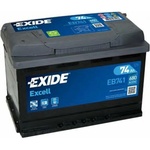 Exide Excell 74Ah 680A left+ (EB741)