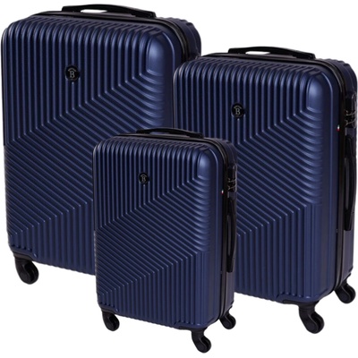BERTOO Milano modrý set 3v1 38l, 70l, 99l