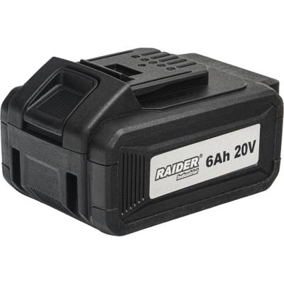 Raider Батерия акумулаторна Li-Ion 20V, 6Ah, за RAIDER Industrial (032504)