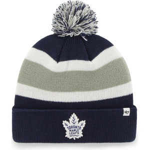 47 Nhl toronto maple leafs breakaway cuff knit Тъмносин, бяло, сиво uni (h-brkaw18ace-lna)