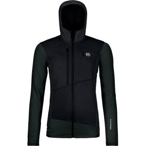 Ortovox Дамско вълнено яке Ortovox Women's Fleece Grid Hoody Fleece jacket - Black Raven (105-5183-1112)