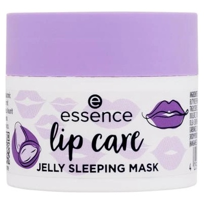 Essence Lip Care Jelly Sleeping Mask хидратираща и подхранваща нощна маска за устни 8 гр