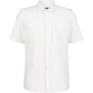 Stoic Мъжка риза с копчета Stoic AntiMosquito ByskeSt. Shirt S/S Shirt - Blanc White (033-2743-0412)