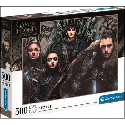 CurePink: Game Of Thrones Hra o trůny: House Stark 49 x 36 cm 500 dílků