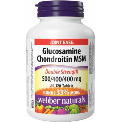 Webber Naturals Glucosamine Chondroitine MSM 300/240/300 mg 120 kapsúl
