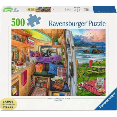 Ravensburger Пъзел Ravensburger от 500 XXL части - Изглед на платформата (7017473)