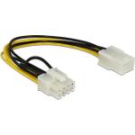 Thermaltake Кабел DeLock PCI Express power 6 pin женско > PCI Express 8 pin (DELOCK-83775)