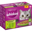 Whiskas Senior 7+ smíšený výběr v omáčce 12 x 85 g