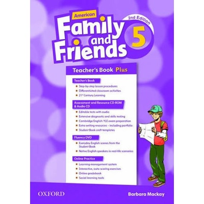 Family and Friends 5 American Second Edition Teacher´s book Pack - MacKay Barbara