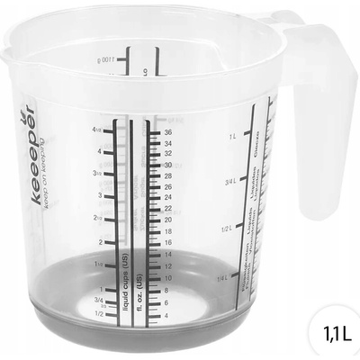 Keeeper Plastová odmerka 1,1 L, 84016