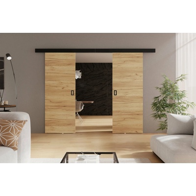 KIER Posuvné dvere WERDI DUO Dub craft zlatý 212 cm