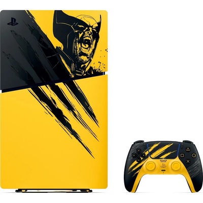 PlayStation 5 Slim Digital Edition 825GB Marvels Wolverine: Battle Yellow Limited Edition