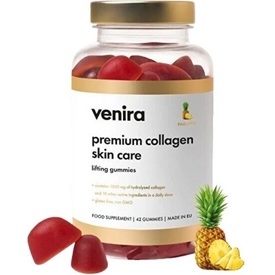 Premiové kolagénové cukríky pre pleť ananás 42 ks