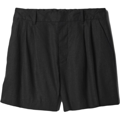GAP dámské lněné kraťasy černé