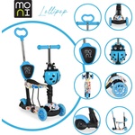 Moni Тротинетка Lollipop синя Тротинетка, скутер