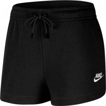 Nike Дамски шорти Nike Sportswear Essential Short French Terry W - Черен