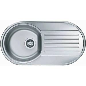 Alveus Мивка от неръждаема стомана Alveus Form 40 Satin 84x44 см лява (1069256) Мивка за вграждане