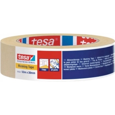 Páska tesa® PRO, maliarska, maskovacia, L-50 m priemer: 50mm