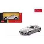 Rastar Малка метална кола Mercedes-Benz SLS AMG (C197) в мащаб 1: 43, сребриста