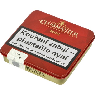 Clubmaster 20 Mini Aromatic Vanilla Cig. – Zboží Dáma