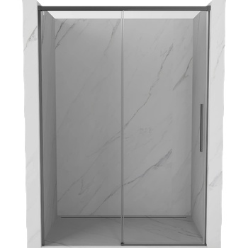 Mexen Rox плъзгащи се душ врати 160 см, прозрачни, gun metal - 8C2-160-000-95-00 (8C2-160-000-95-00)