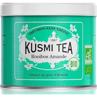 Kusmi Tea Sypaný Bio organický bylinný čaj Mandlový Rooibos 100 g