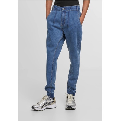 Urban Classics Мъжки Дънки Antifit Denim mid deep blue washed 44UB-TB7567-19924 - Тъмносив, размер 28