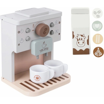 KRUZZEL Dřevěný dětský kávovar s příslušenstvím – Zboží Mobilmania