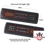  Стопове LED Бягащи със Стрелка 12V к-т 894080 ('269307)