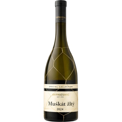 J&J Ostrožovič Special Collection Muškát žltý 2024 13,5% 0,75 l (čistá fľaša)