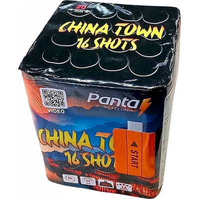 Kompaktní ohňostroj CHINA TOWN 16 ran 20 mm