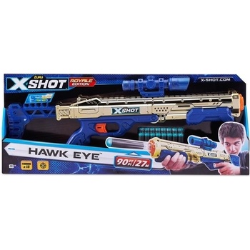ZURU X-Shot Excel Royale Edition Hawk Eye Blaster s hledáčkem a 16 náboji
