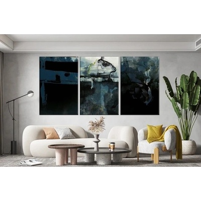 Divio Třídílný obraz na plátně, vzor 41564 Velikost: 60x120 cm