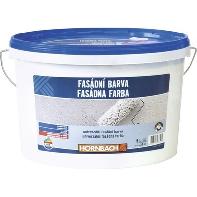 Hornbach Fasádní barva silikonová Plus 10 l
