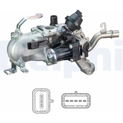 AGR - Ventil DELPHI EG10452-12B1