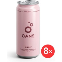 CANS s příchutí višně a třešně 8 x 330 ml