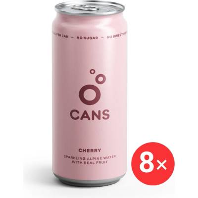 CANS s příchutí višně a třešně 8 x 330 ml