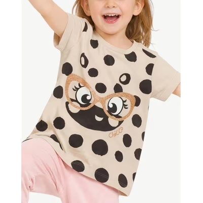 Chicco Girls Knitted Tee Light Natural