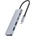Proove IRON LINK 5-в-1 хъб Type-C, 2x Type-C, 2x USB 3.0, HDMI, PD, алуминиева сплав, за всички ОС (HBIL00222024)