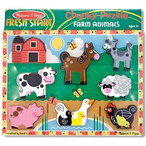Melissa & Doug 13723 Пъзел Ферма 8ч (13723)